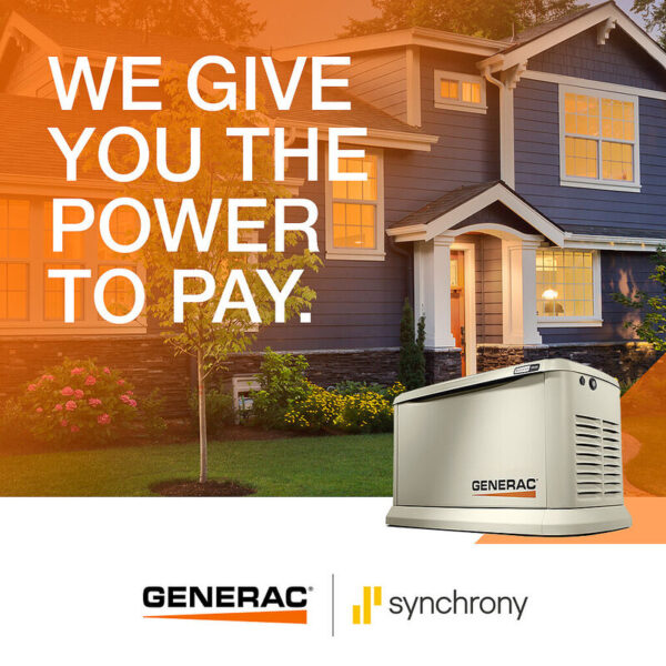 Generac Generator Financing for Residential Installation